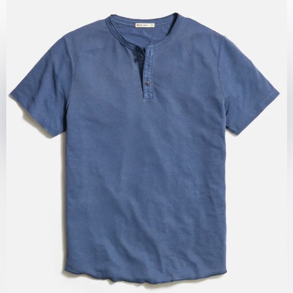 NWT Marine Layer Henley - SS Hemp Cotten - XL - Picture 1 of 11